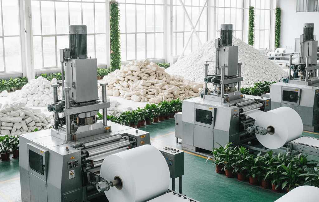 الصين تُحوّل الحجارة إلى ورق... ثورة بيئية في عالم الصناعة المستدامة