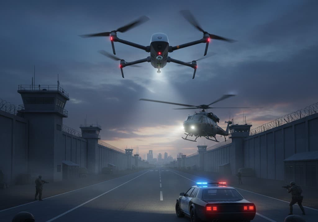 تعليق الرحلات في قاعدة كليينه-بروجل إثر ظهور الدرونز