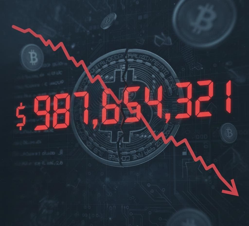 انهيار جديد يهزّ سوق الكريبتو: خسائر مراكز مرفوعة تتجاوز مليار دولار