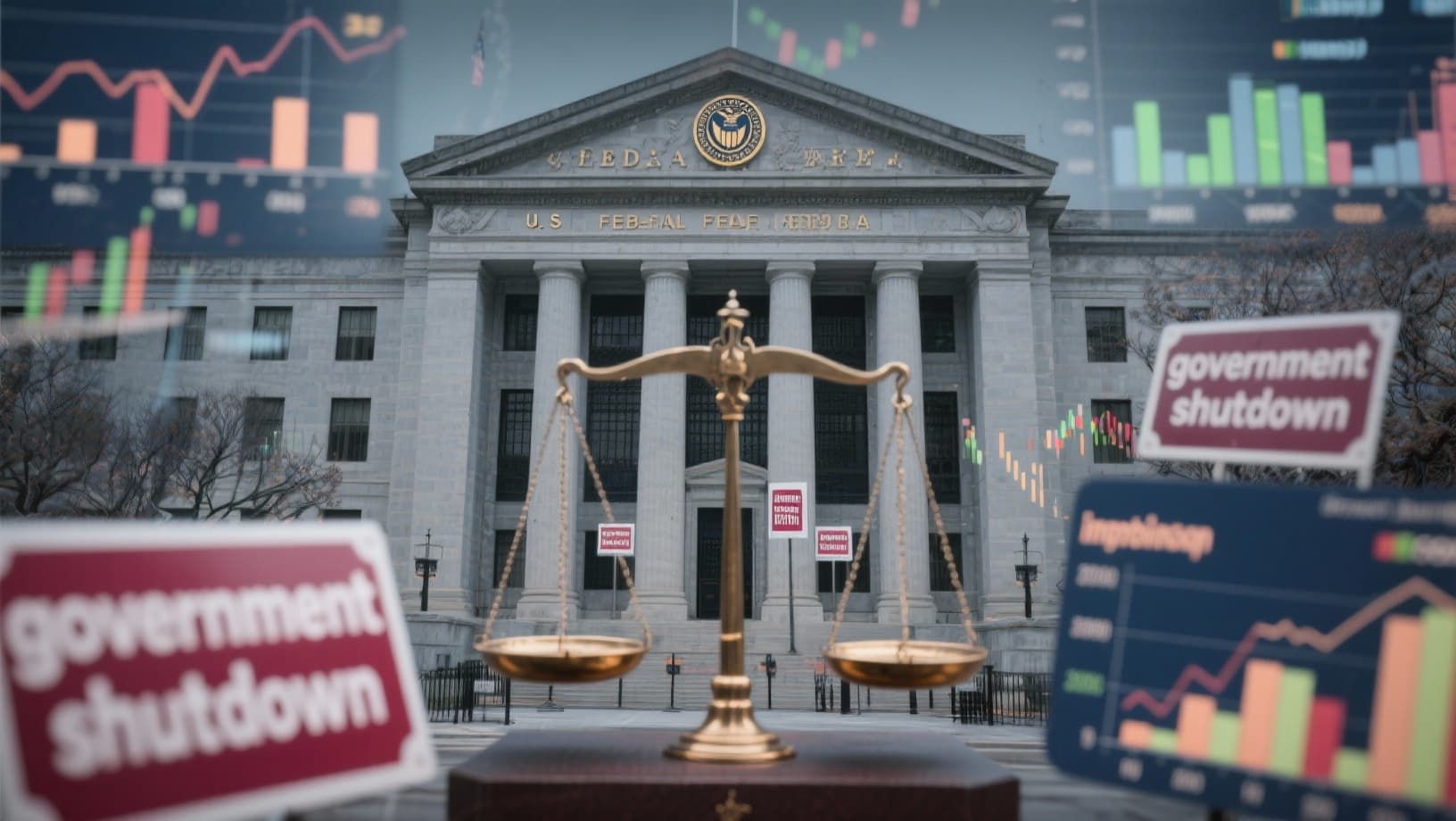 الإغلاق الحكومي يعقّد قرار الفيدرالي الأميركي بشأن خفض الفائدة في كانون الأول