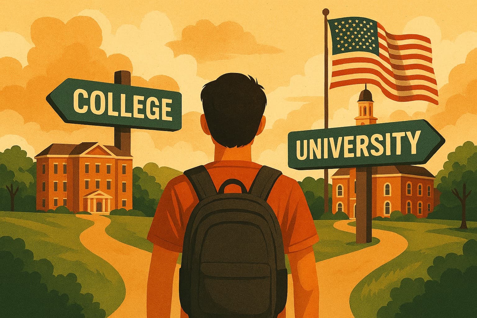 كيف تختار صح بين الجامعة (University) والكلية (College) بأميركا؟