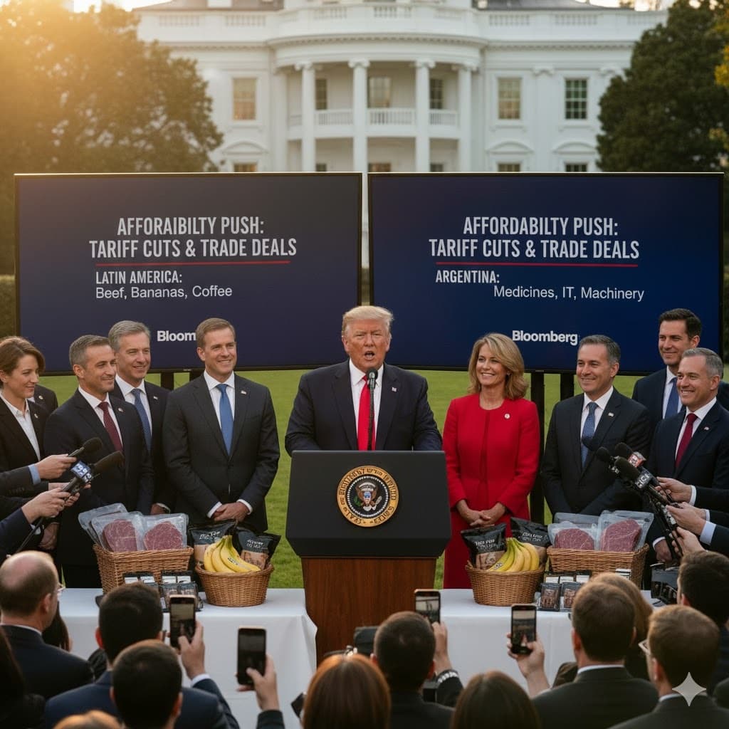 ترامب يتحرك لخفض الرسوم الجمركية وإبرام اتفاقات تجارية لخفض تكاليف المعيشة