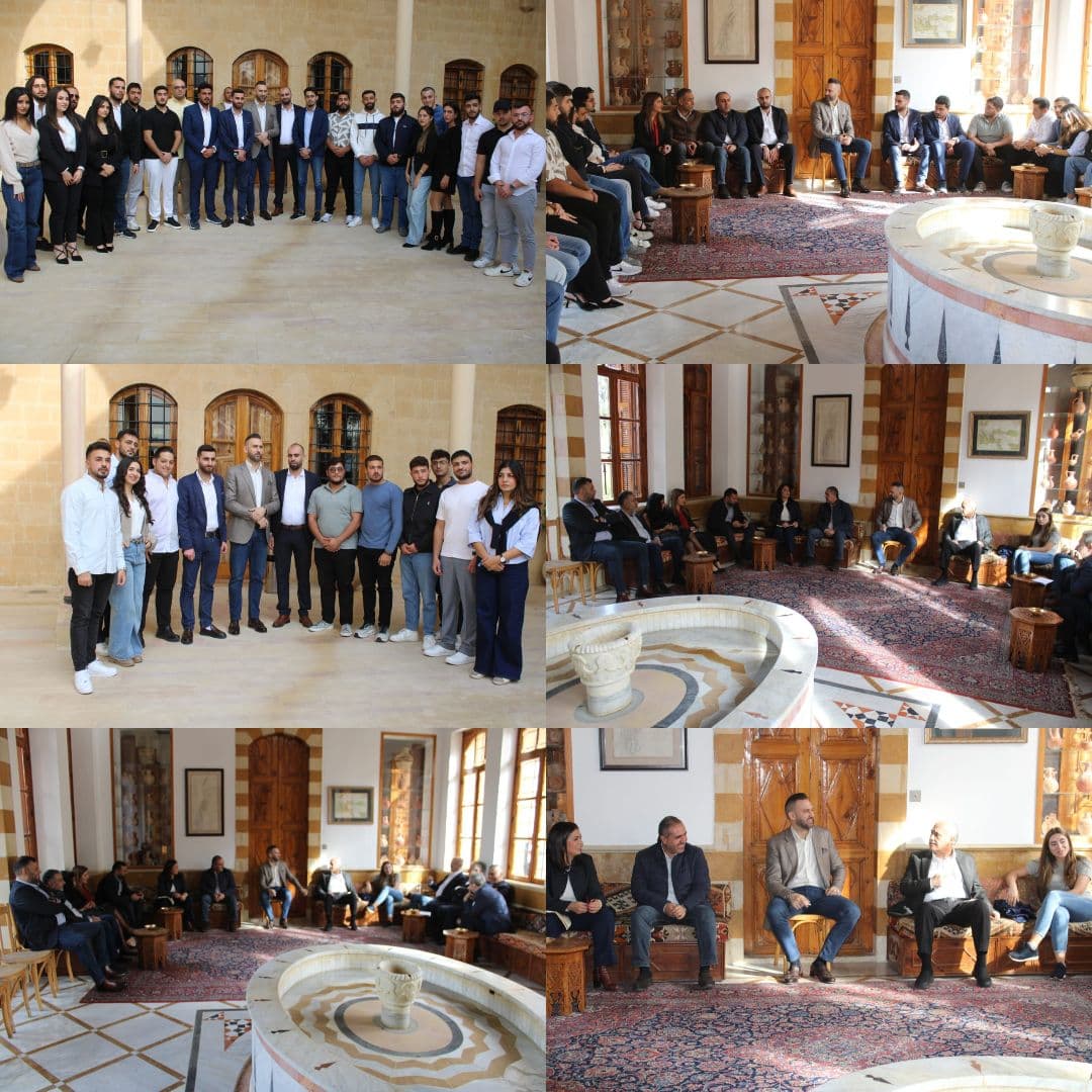 جنبلاط يستقبل وفوداً قضائية ونقابية وبلدية في المختارة