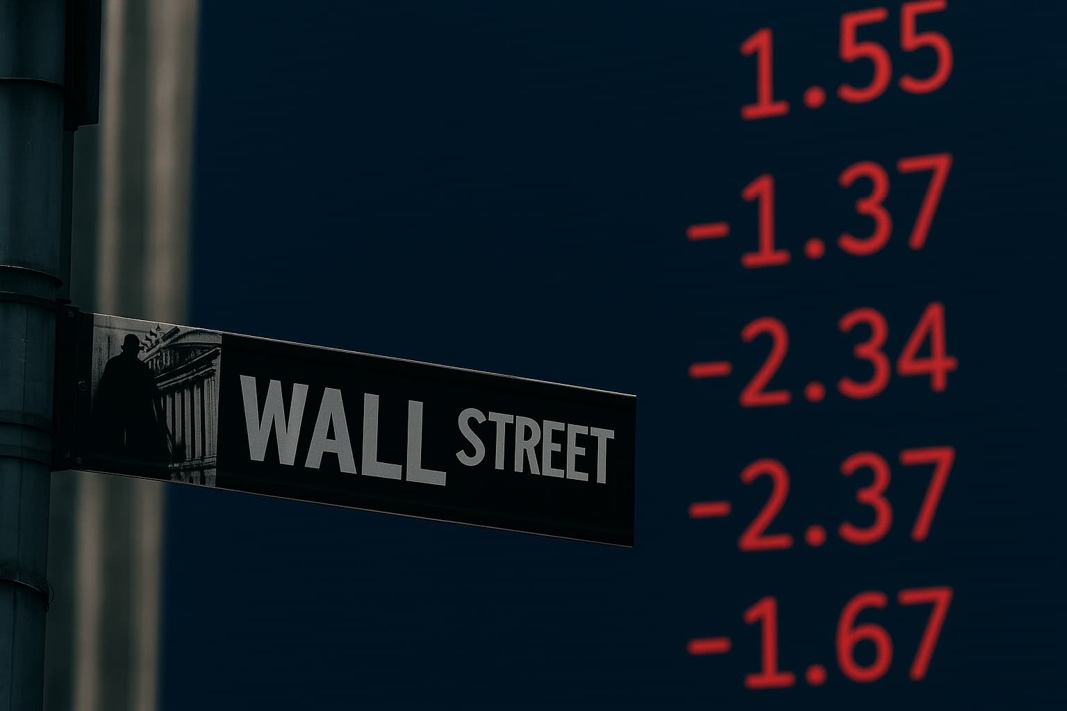 تخفيضات وظائف تاريخية تدعم توقعات خفض الفائدة.. و"وول ستريت" تسجل خسائر حادة
