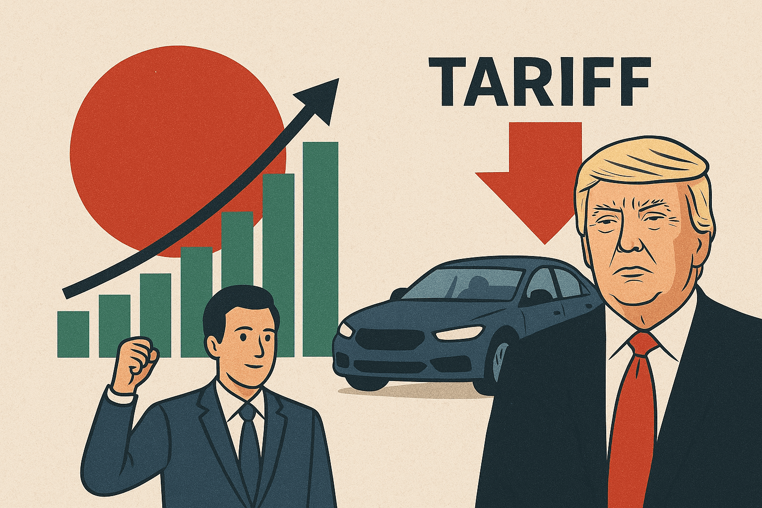 اقتصاد اليابان يتعافى ورسوم ترامب تضغط على قطاع السيارات