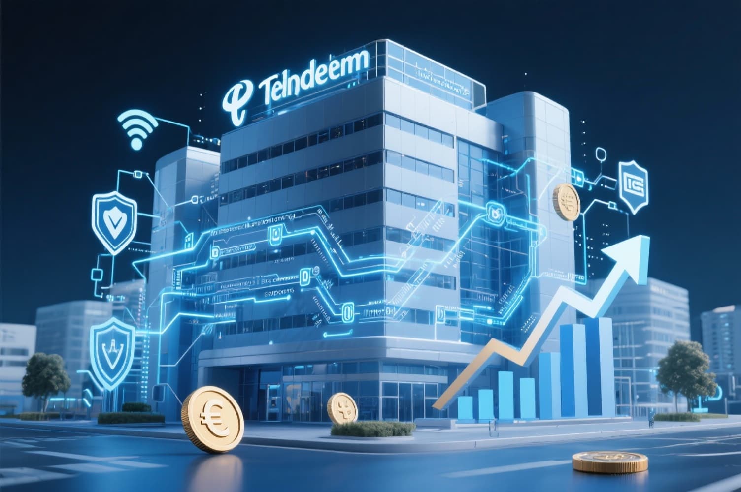 تليفونيكا تخفّض توزيعات أرباحها للنصف عام 2026