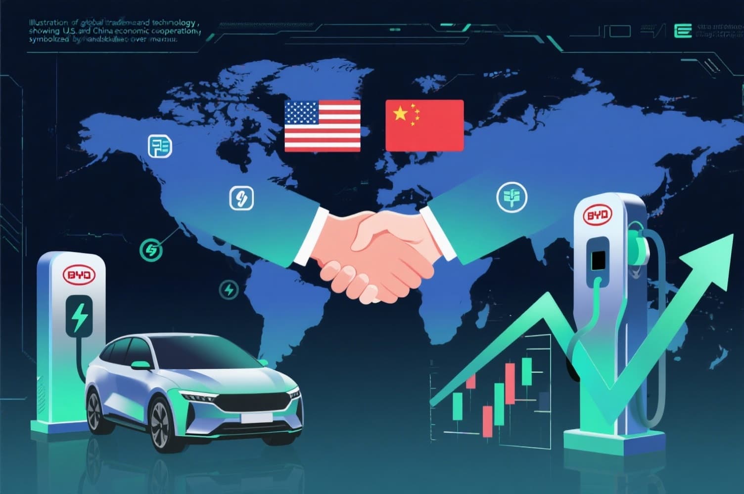 ترامب وشي جين بينغ يخففان التوتر التجاري وBYD تواجه انهيار الأرباح