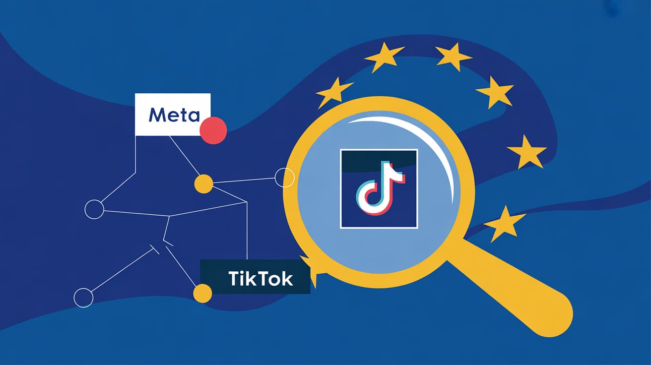 ميتا وتيك توك في صدام مع الاتحاد الأوروبي