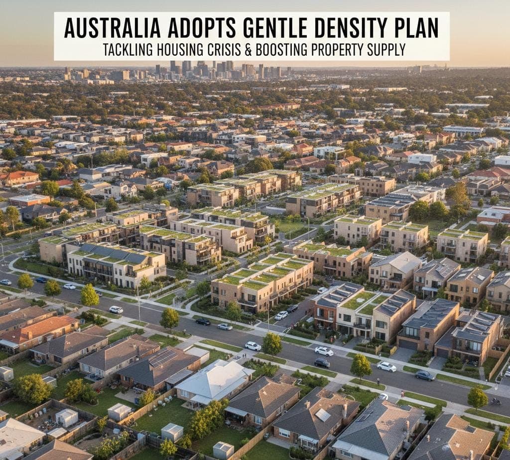 أستراليا تدرس إضافة مليون منزل عبر "الكثافة اللطيفة"