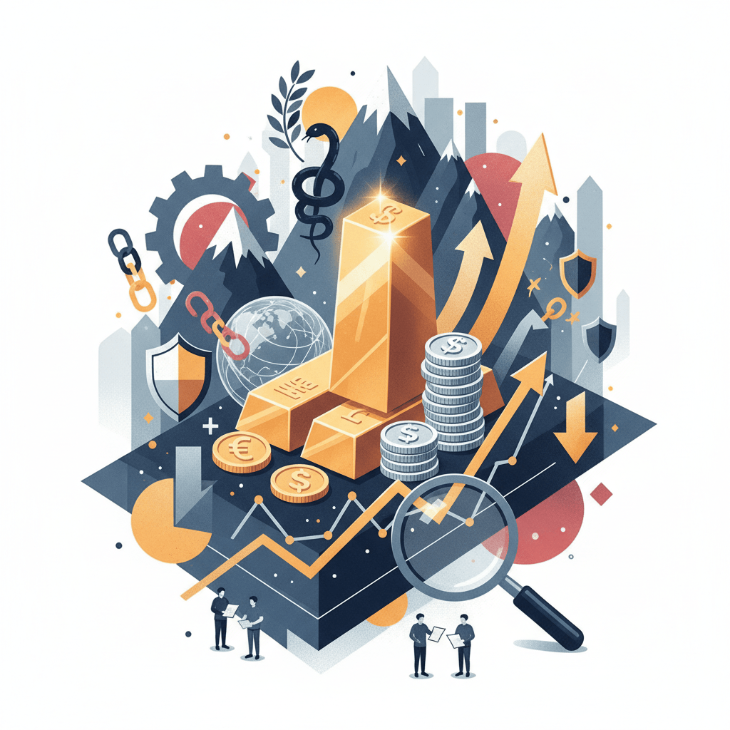 Gold Gains Ground Amid Trade and Geopolitical Jitters