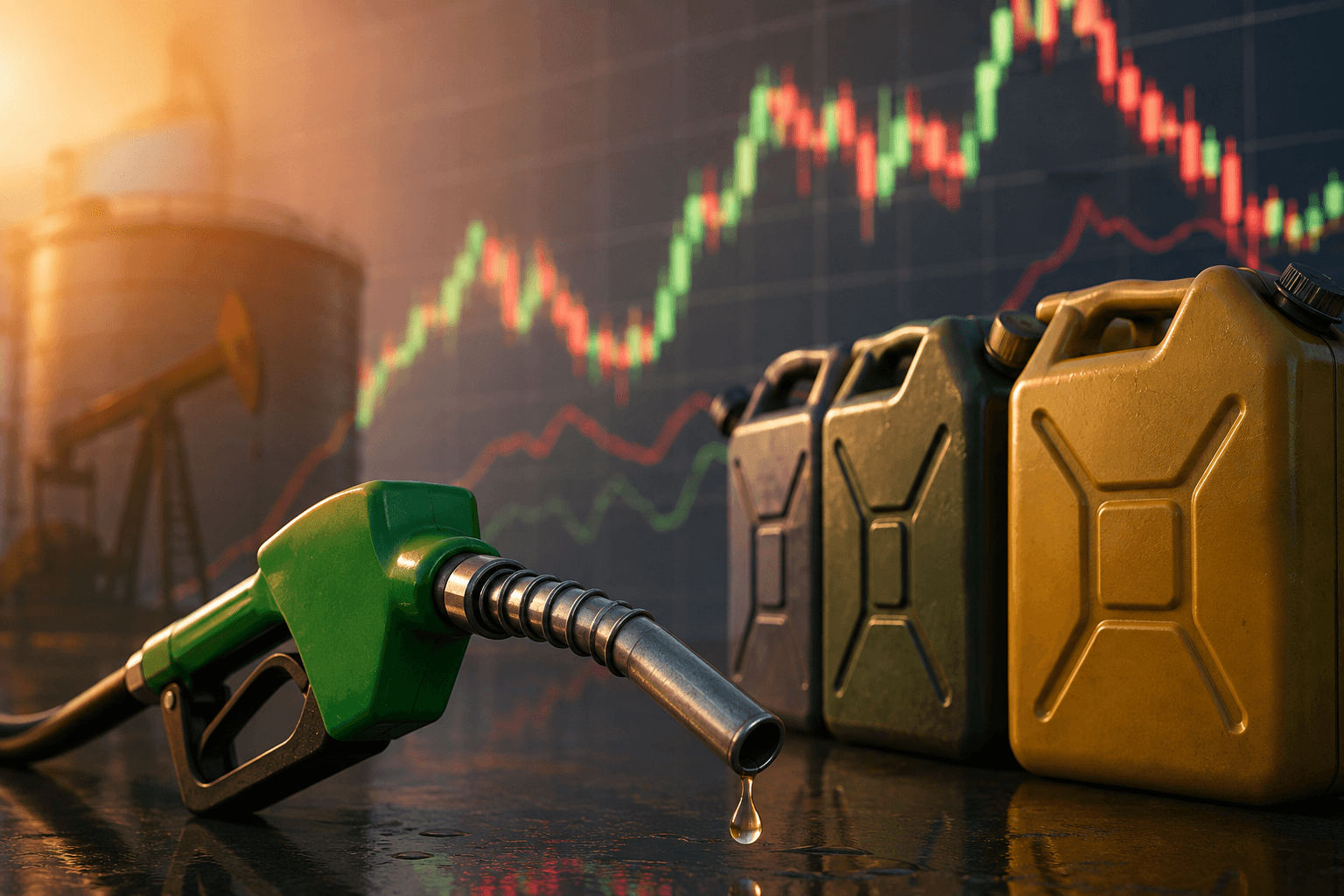 ارتفاع أسعار المحروقات في لبنان رغم تراجع برنت عالمياً