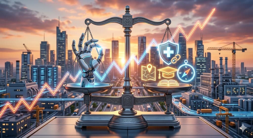 هل يسرق الذكاء الاصطناعي الوظائف؟ مقترحات لدور حكومي أوسع لتخفيف الصدمة في سوق العمل