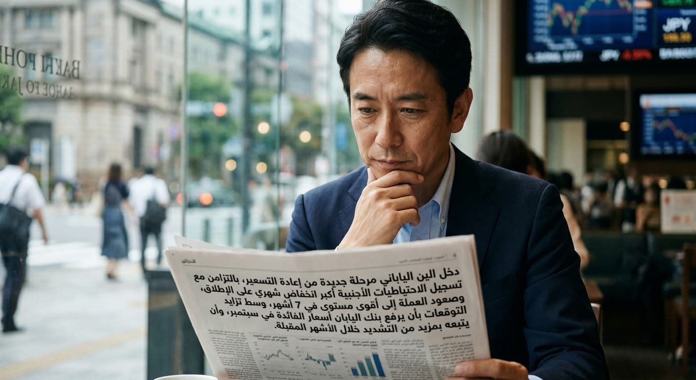 الين الياباني يرتفع إلى أقوى مستوى في 7 أشهر مع تراجع قياسي في الاحتياطيات وتزايد توقعات رفع الفائدة
