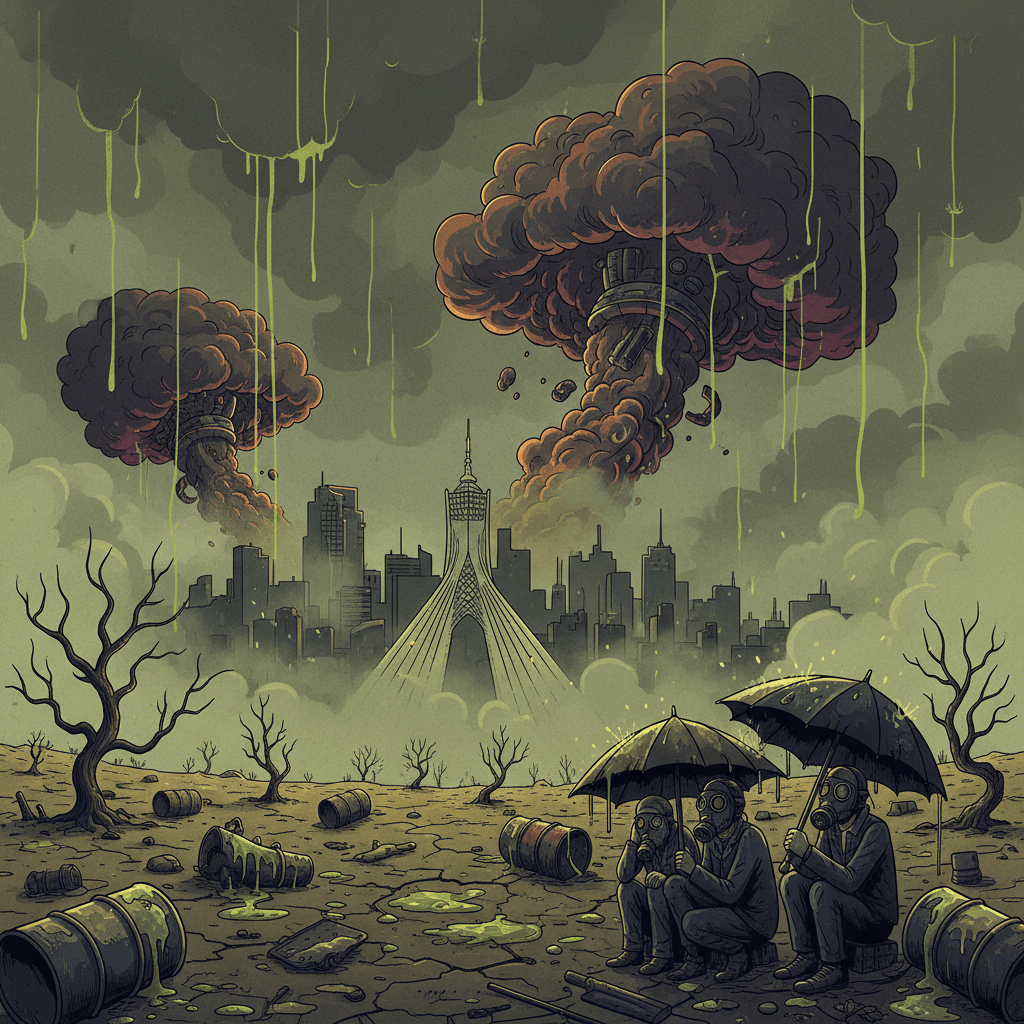 Tehran's Toxic Rain: War's Environmental Scars Deepen Pre-Existing Pollution Crisis