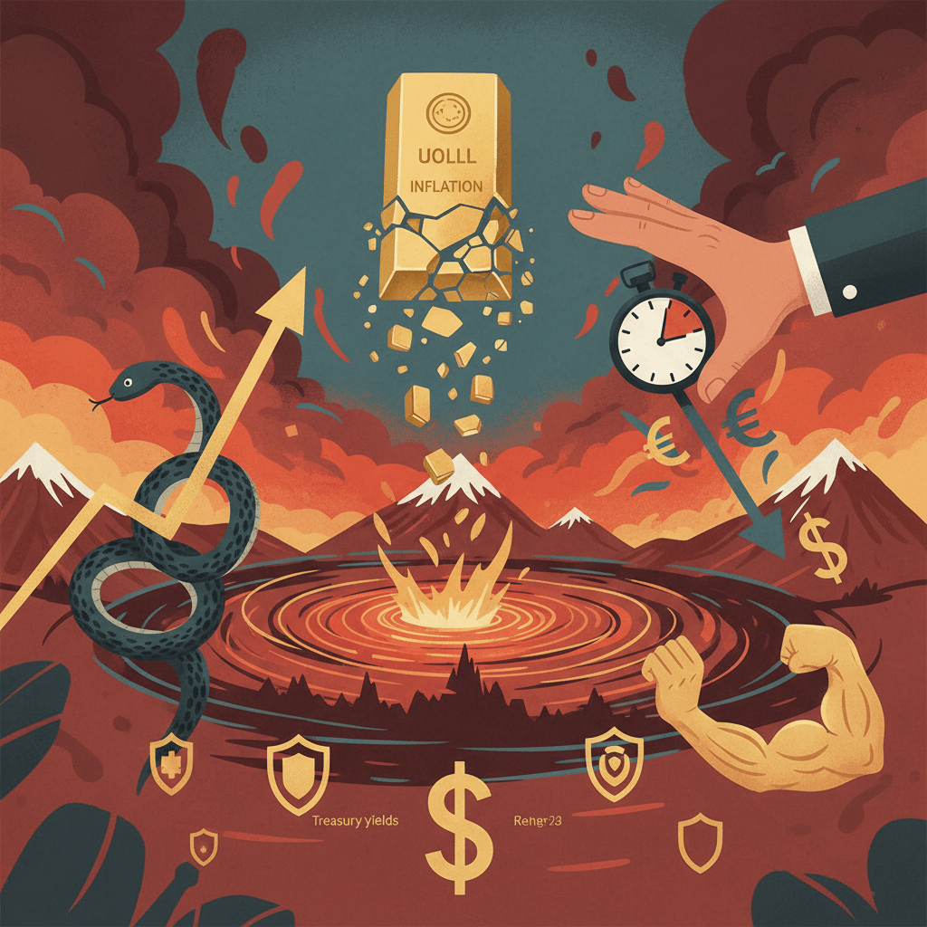 Gold Prices Plummet Amid Geopolitical Tensions and Inflation Fears