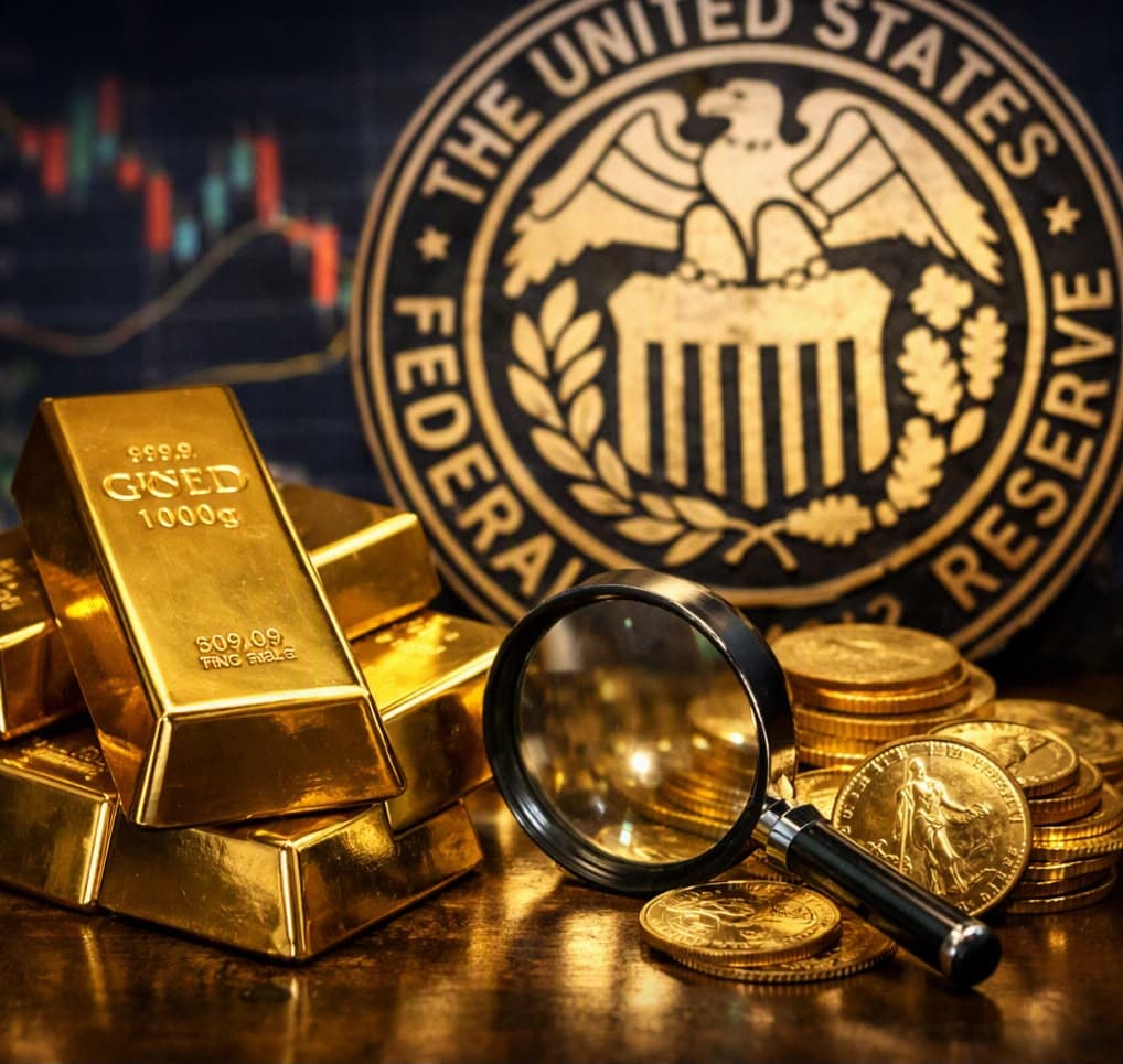 الذهب يتراجع ترقباً لقرار الفيدرالي