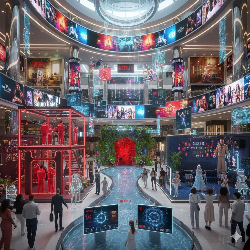 نتفليكس تدخل العالم الواقعي بتجارب حية