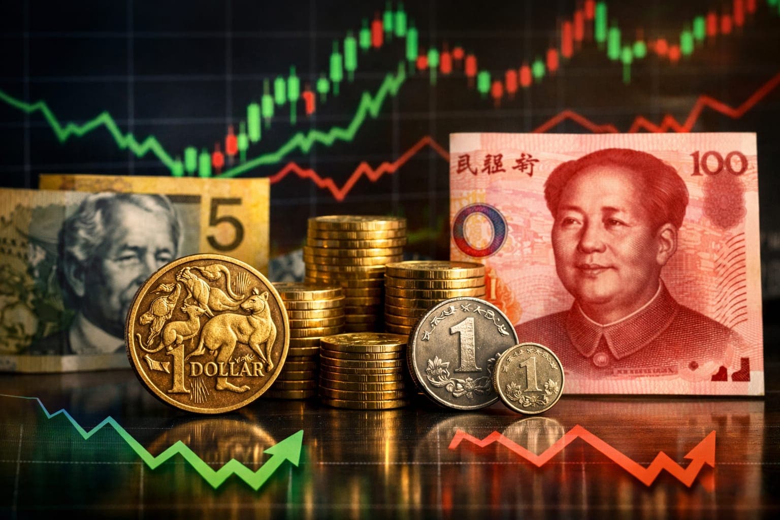 الدولار الأسترالي يرتفع واليوان يتراجع وسط تحركات في أسواق العملات