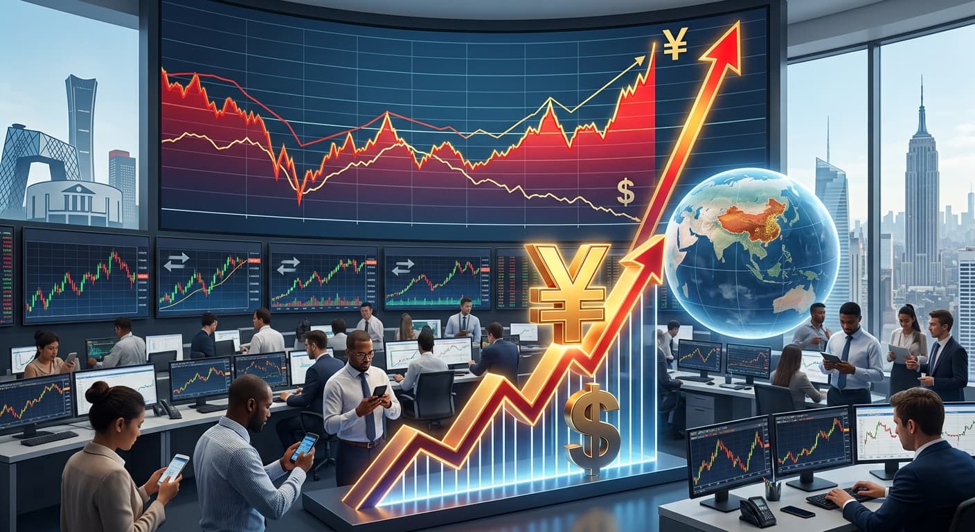 اليوان يحقق مكاسب قوية قبل اجتماع ترامب وشي المرتقب