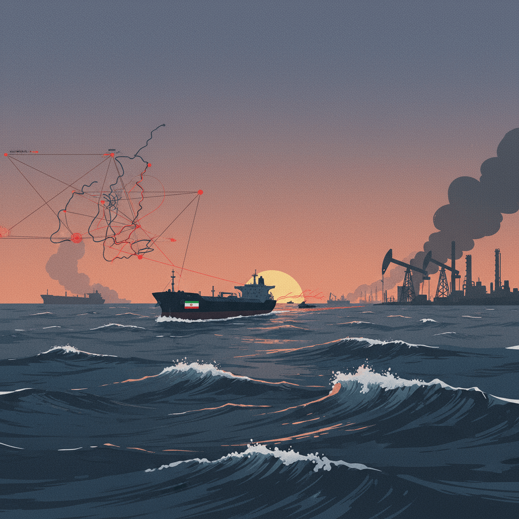 Hormuz Strait Shipping Plunges Amid Regional Tensions, Iran-Linked Vessels Active