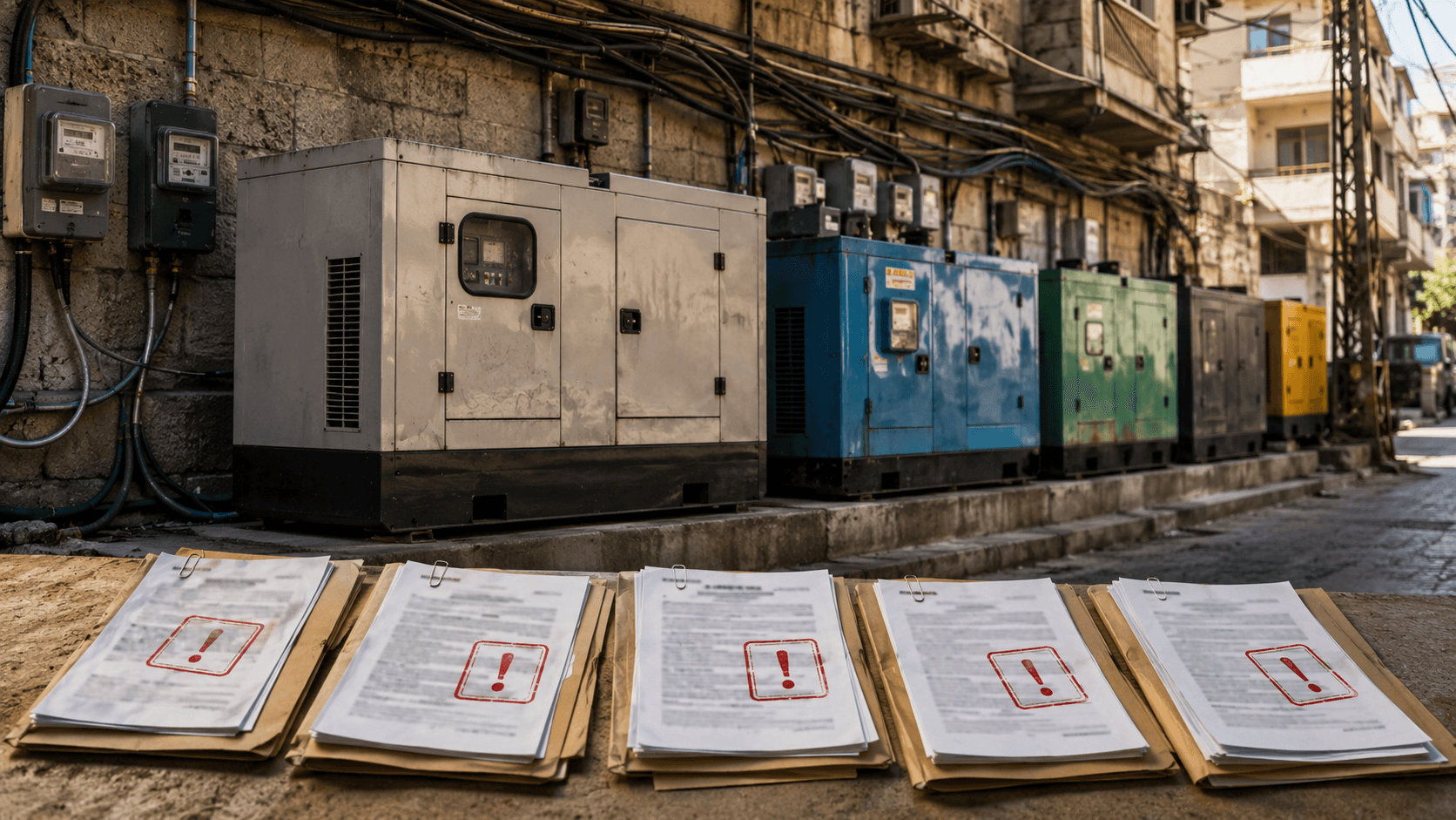 مصلحة الاقتصاد تضبط مخالفات لتسعيرة المولدات في الجنوب