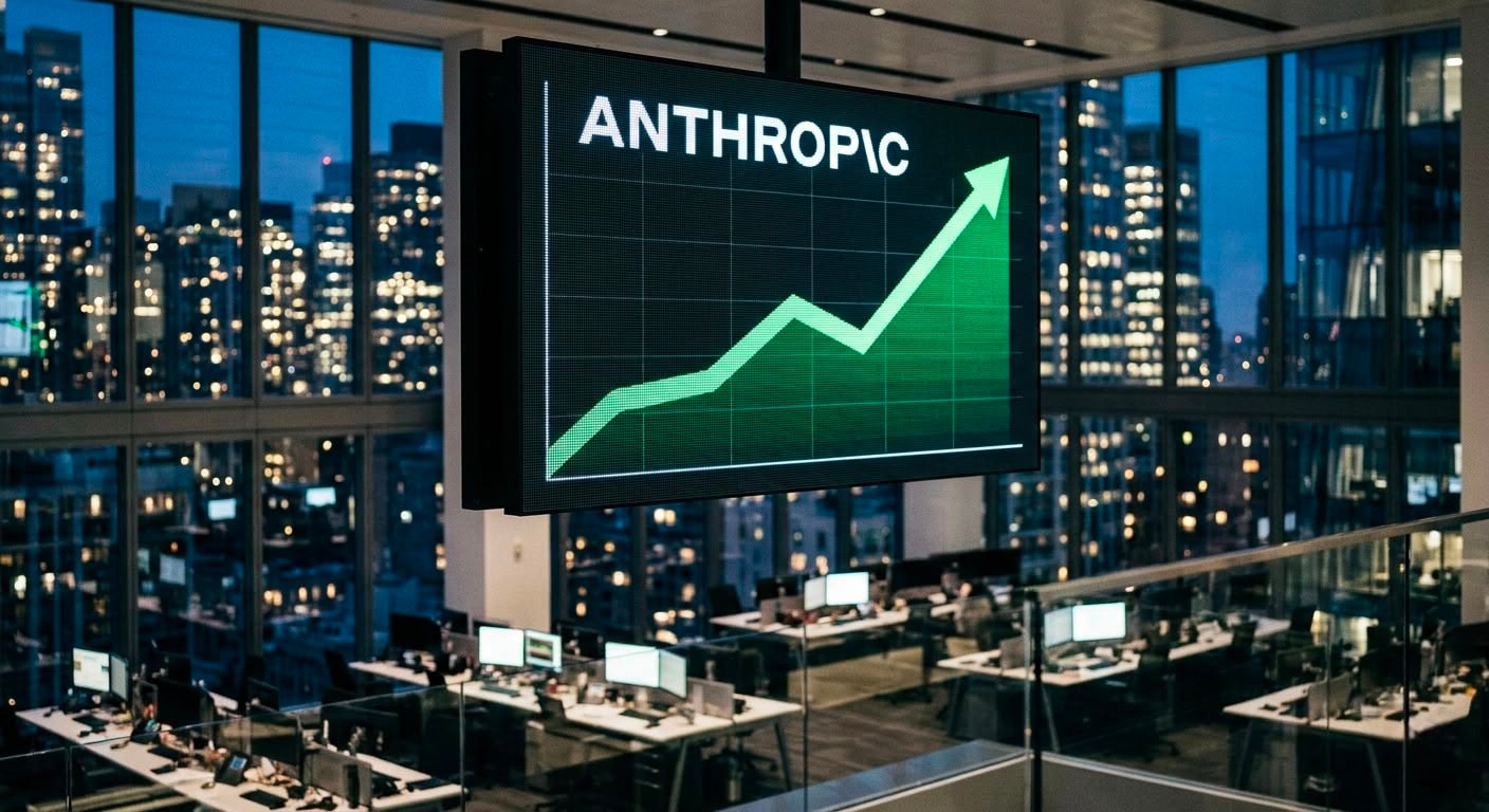 مخطط يظهر نموًا متصاعدًا ai