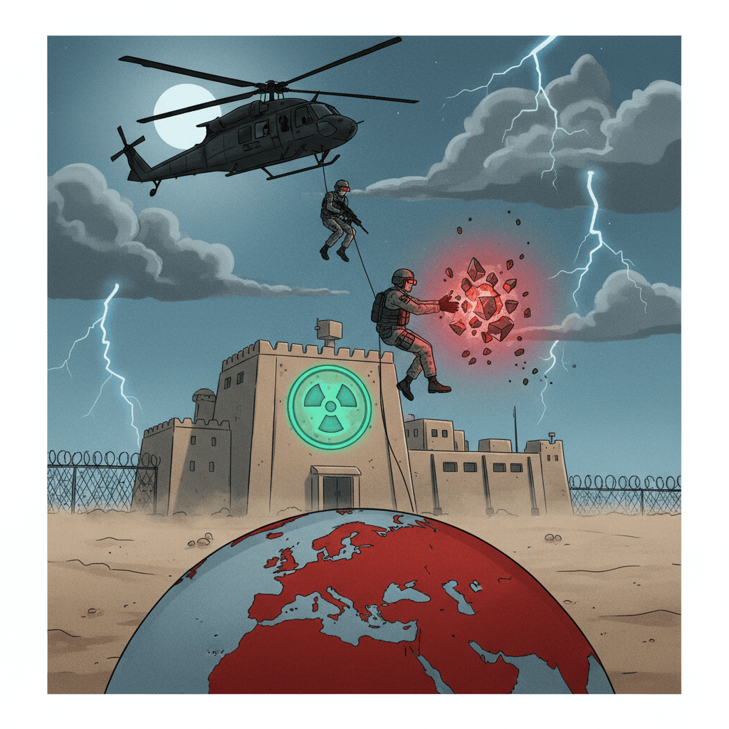 US Weighs Risky Operation to Secure Iranian Uranium Amid Growing Uncertainty