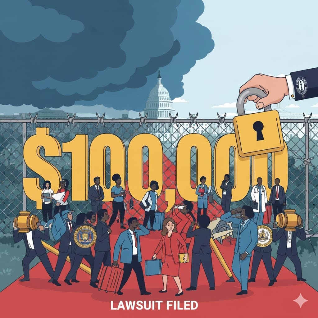 19 ولاية أميركية ترفع دعوى لمنع رسوم 100 ألف دولار على تأشيرات H-1B