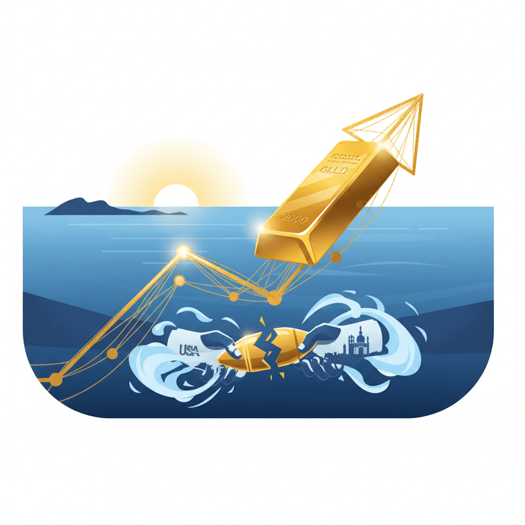 الذهب الأعلى في 3 أسابيع غداة التهدئة بين طهران واشنطن