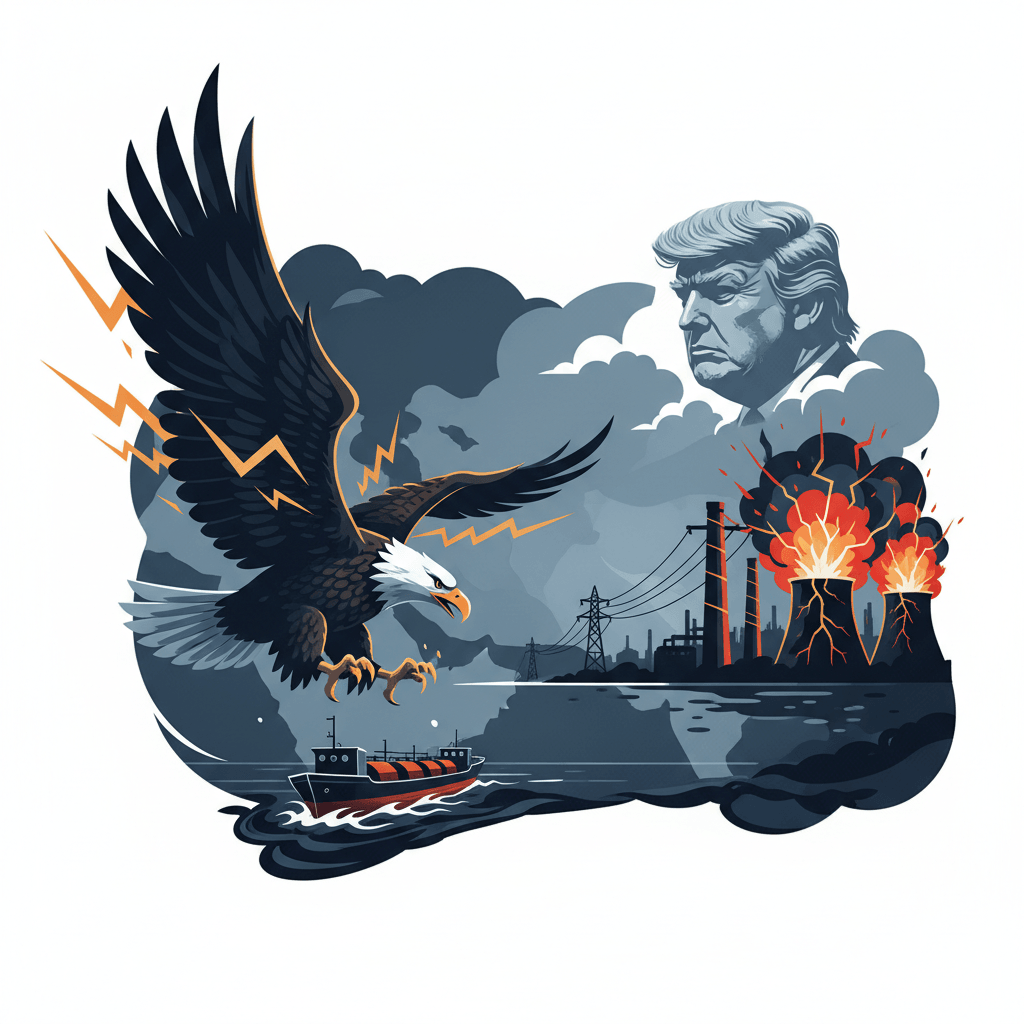 Trump Issues Ultimatum to Iran Over Hormuz Strait, Threatens Power Grid