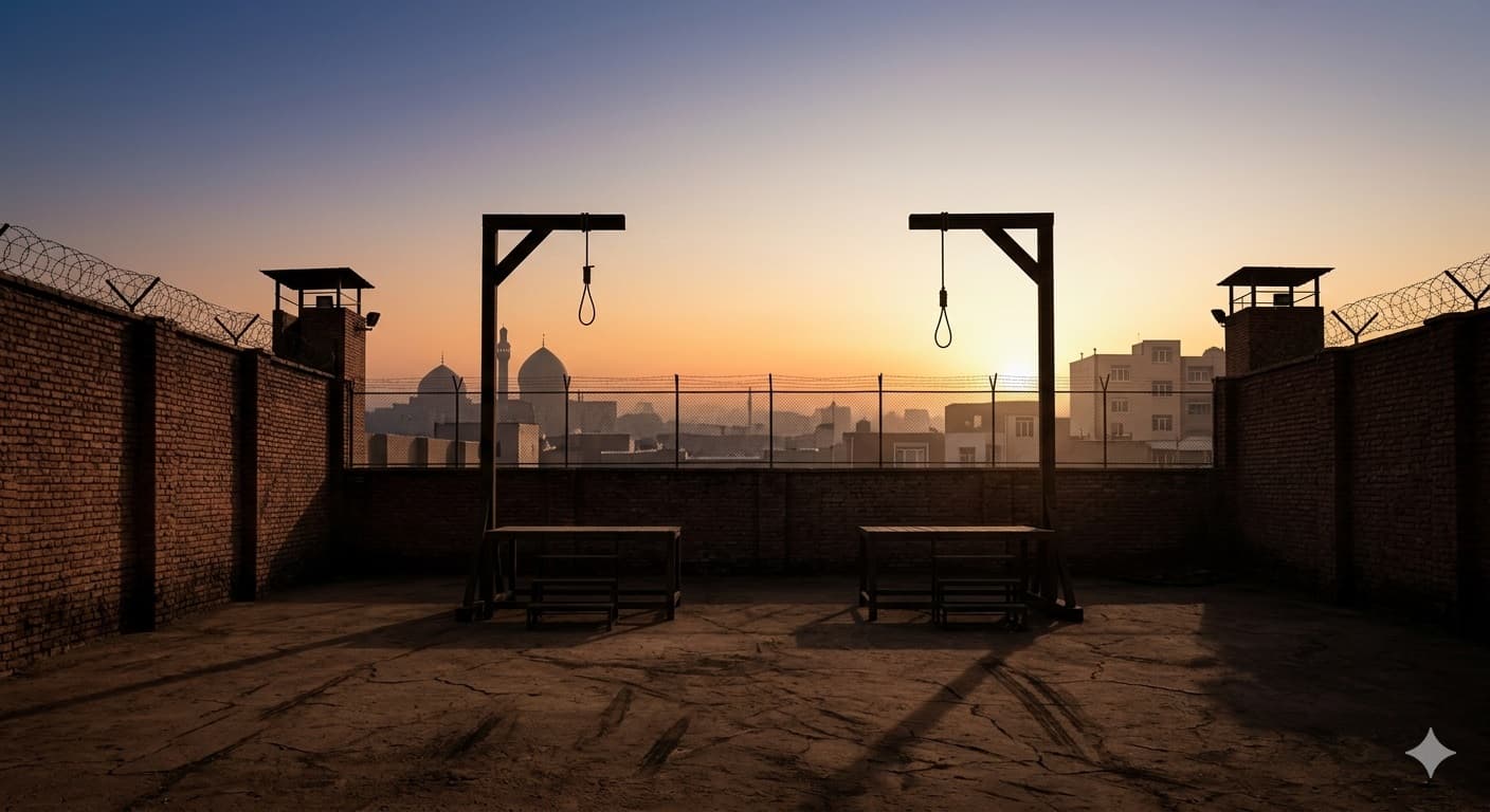 إيران تنفذ حكم الإعدام بحق شخصين بتهمة التخابر مع إسرائيل والولايات المتحدة