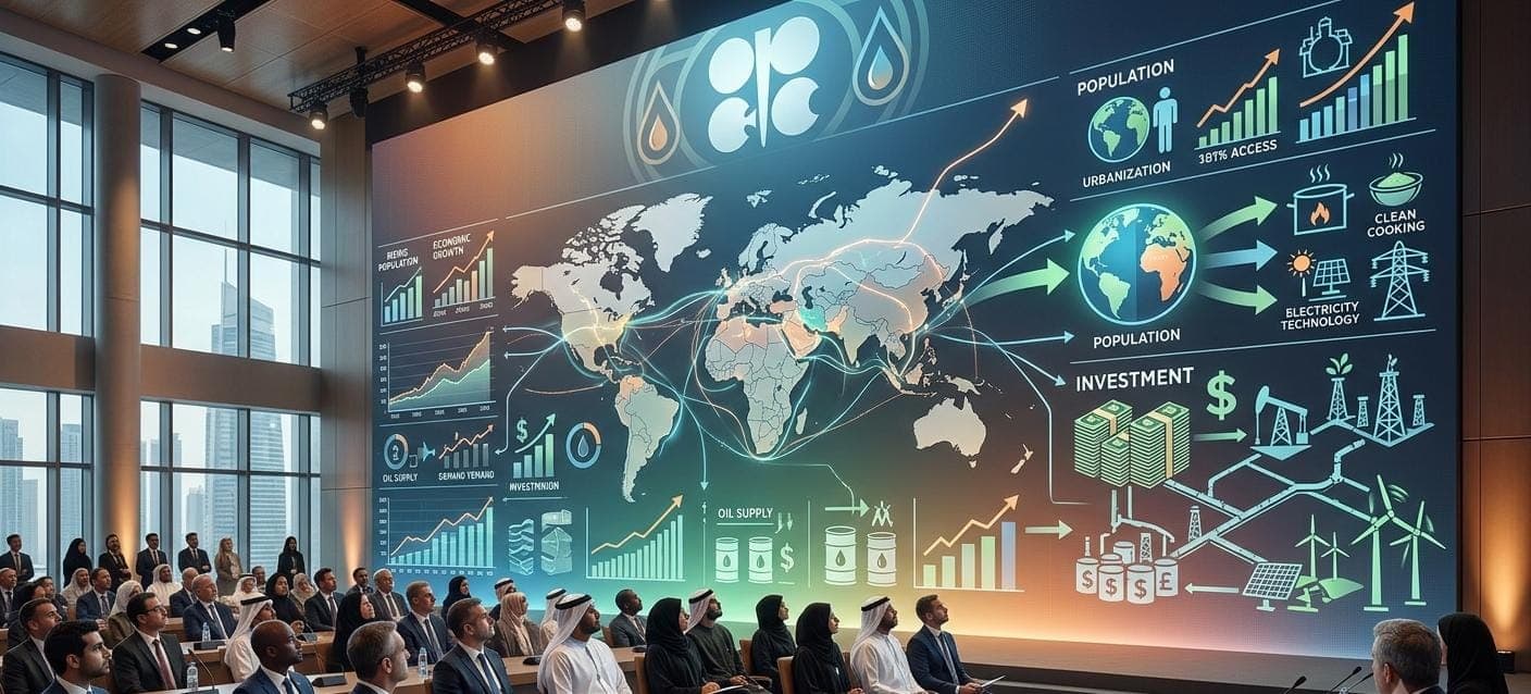 أوبك تتوقع نمو الطلب على النفط 600 ألف برميل يومياً في 2026