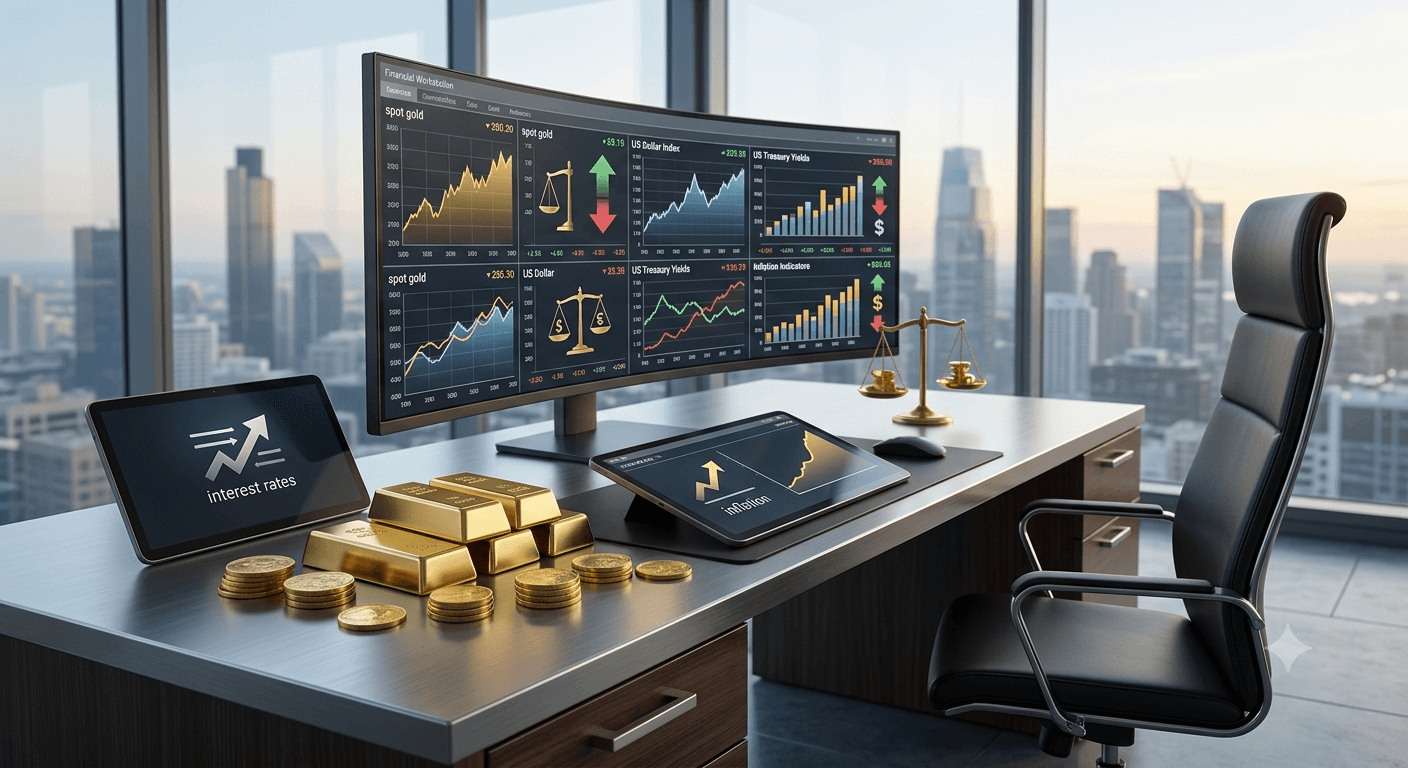 صعود الذهب الجمعة مع ترقب الأسواق لقرارات البنوك المركزية وتطورات الشرق الأوسط
