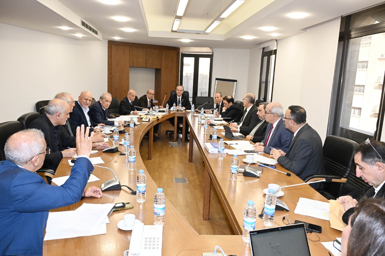 لجنة الإدارة والعدل برئاسة النائب جورج عدوان