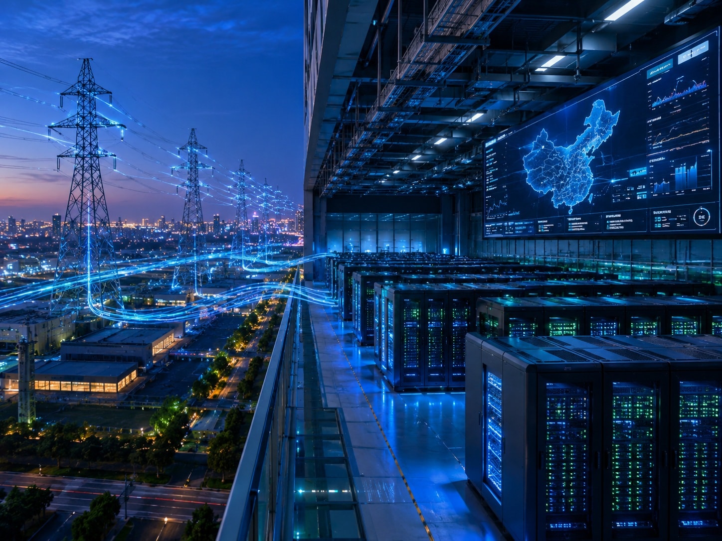 مركز بيانات AI
