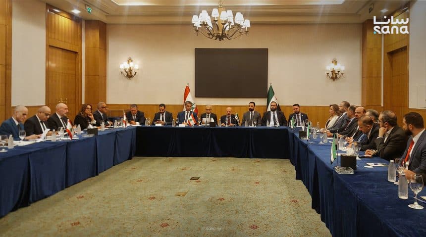 دمشق وبيروت توقعان مذكرة تعاون لتبادل الفرص التجارية