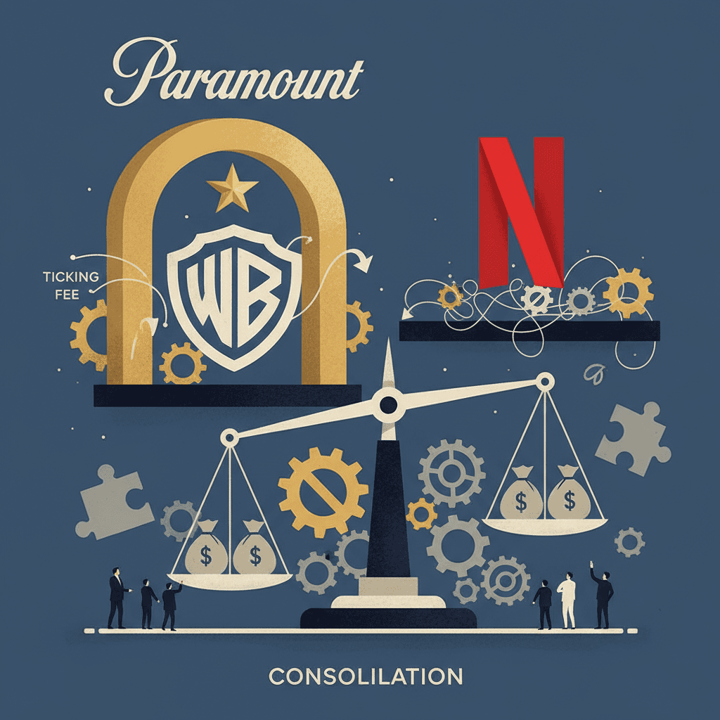 حرب عروض بين باراماونت ونتفليكس للاستحواذ على وارنر براذرز ديسكفري
