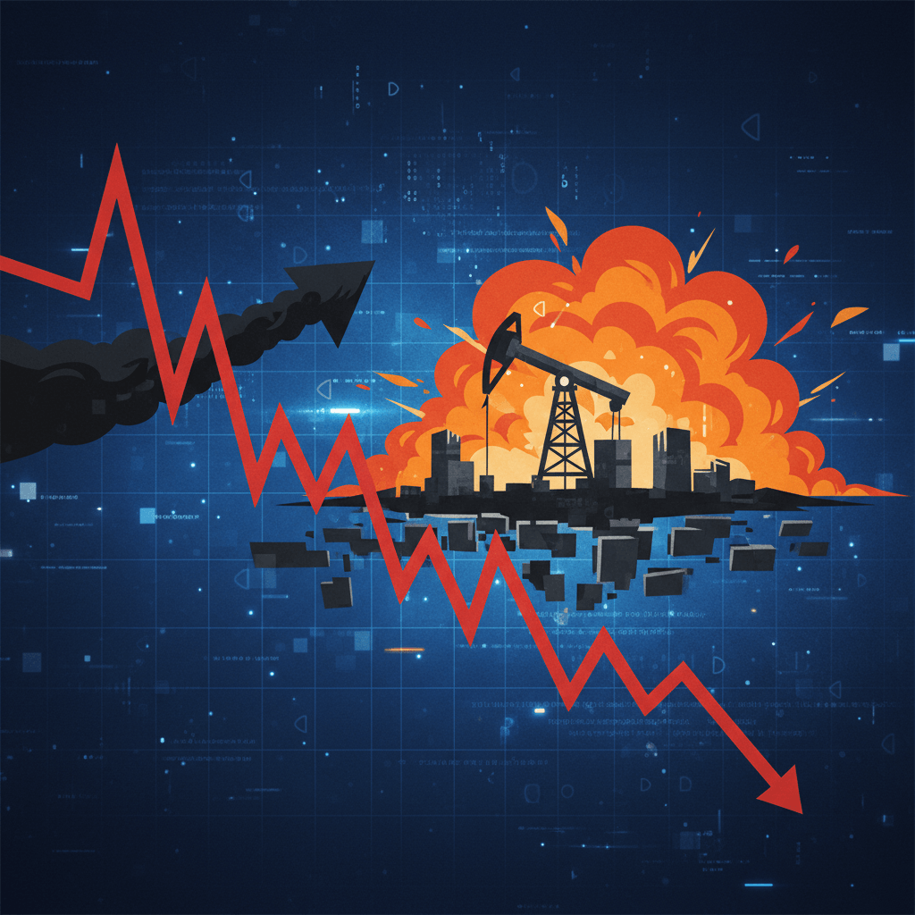 Oil Surge and Middle East Tensions Trigger Market Correction for Nasdaq