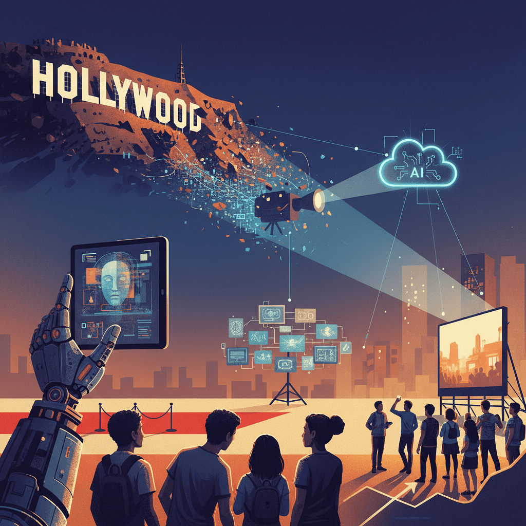 Hollywood Grapples with Existential Fears Amidst Evolving Entertainment Landscape