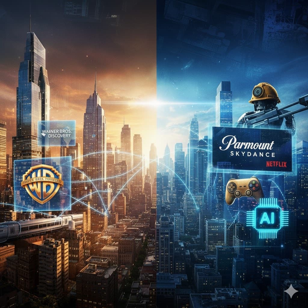 وارنر بروس تتصدر صفقات بقيمة 4.5 تريليونات دولار مع نهاية 2025