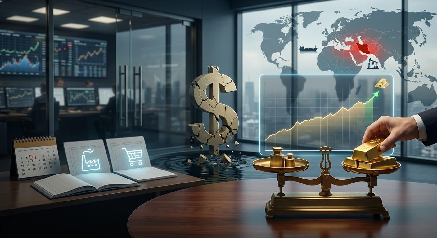 الذهب يرتفع بدعم من تراجع الدولار وترقب بيانات التضخم الأميركية