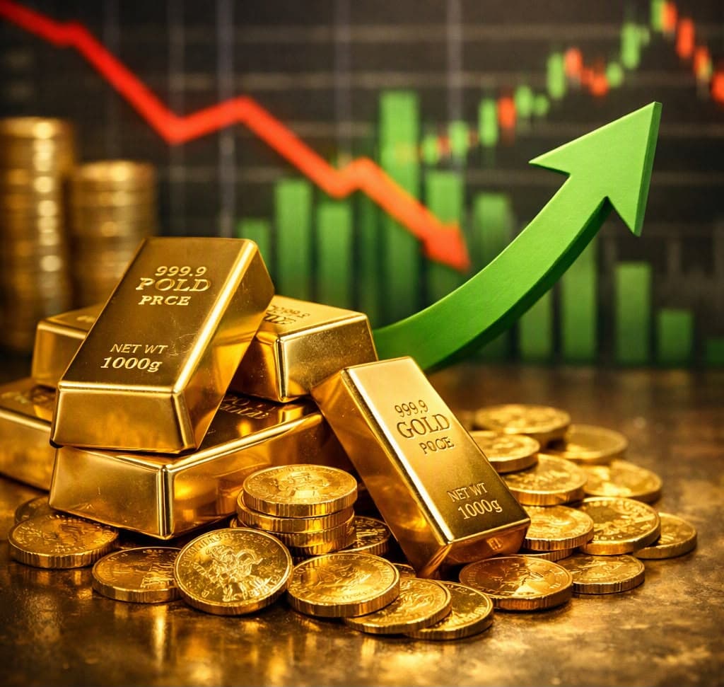 الذهب يرتفع مع تراجع مخاوف التضخم
