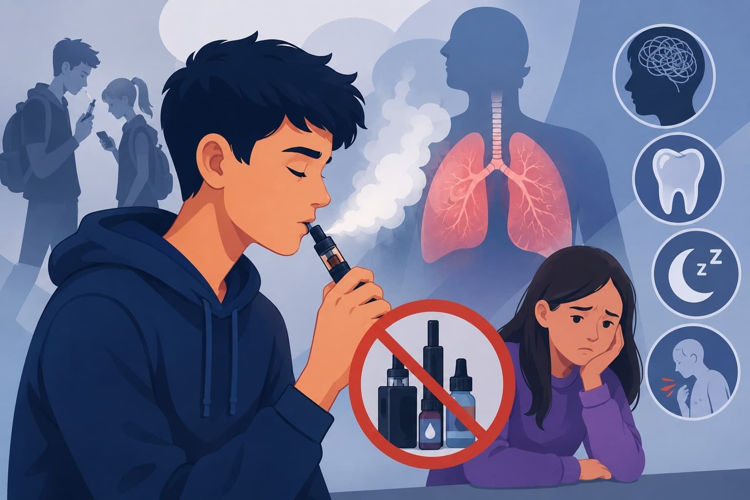 دراسة بريطانية تحذر من أضرار التدخين الإلكتروني على الأطفال والشباب