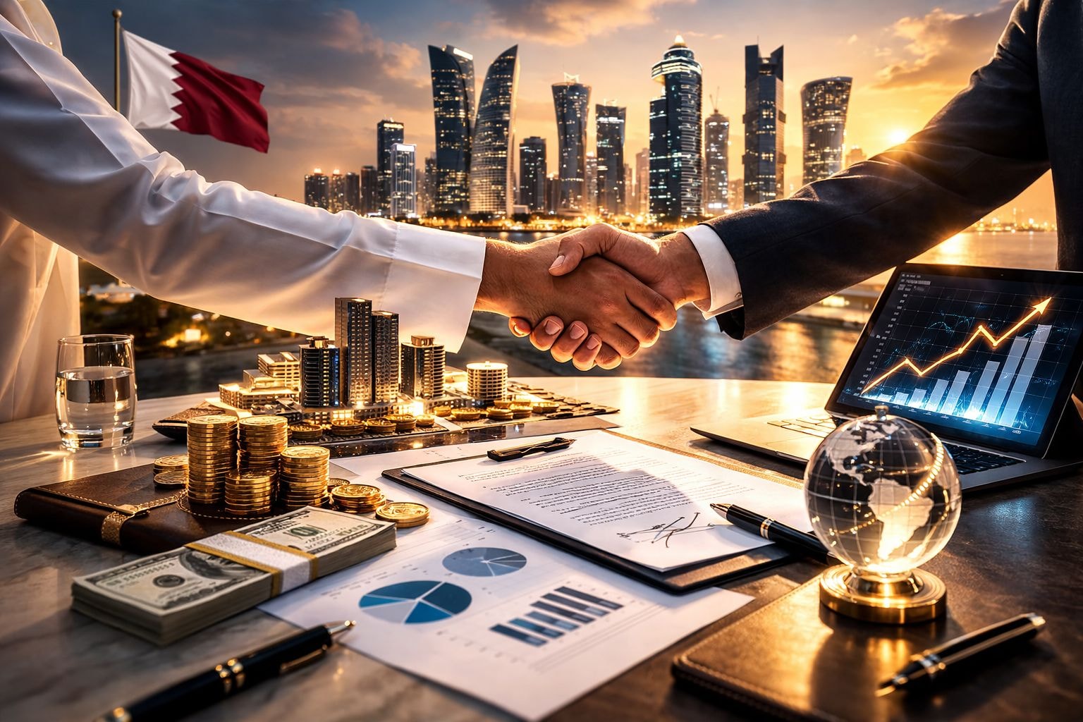 تمثيل استثماري لمشاريع مالية في قطر