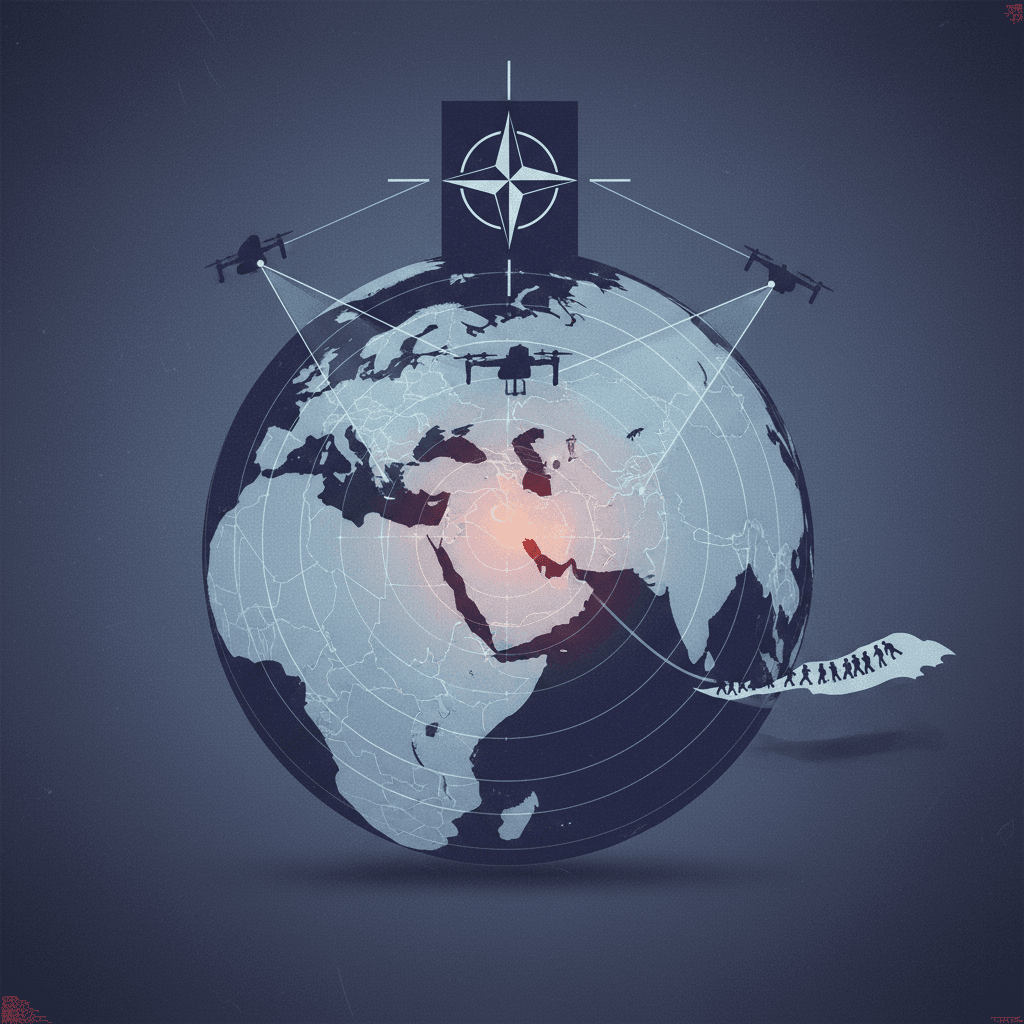 حلف الناتو يحوّل تركيزه الرقابي نحو إيران وسط تصاعد التوترات مع الولايات المتحدة