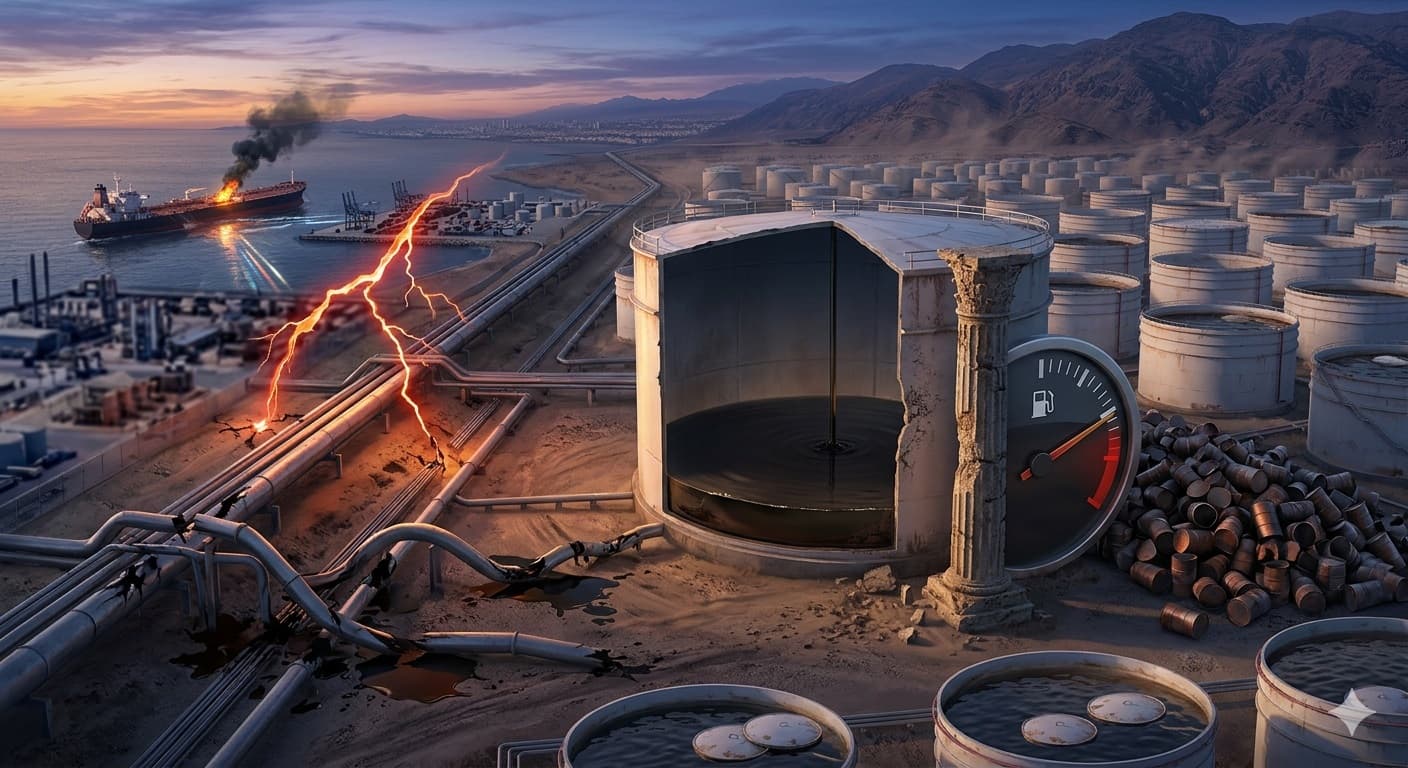 انخفاض مخزونات الوقود في الفجيرة إلى أدنى مستوى منذ 9 سنوات مع اضطرابات إمدادات الطاقة