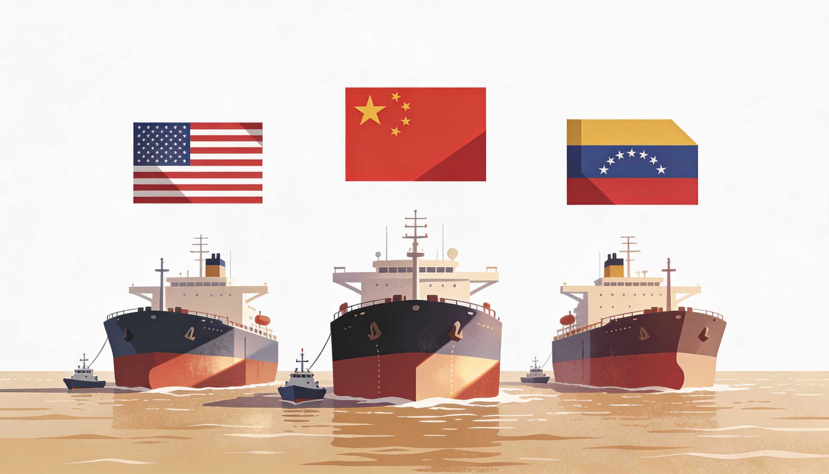 الصين تدعم فنزويلا بعد قرار ترامب حصار ناقلات النفط