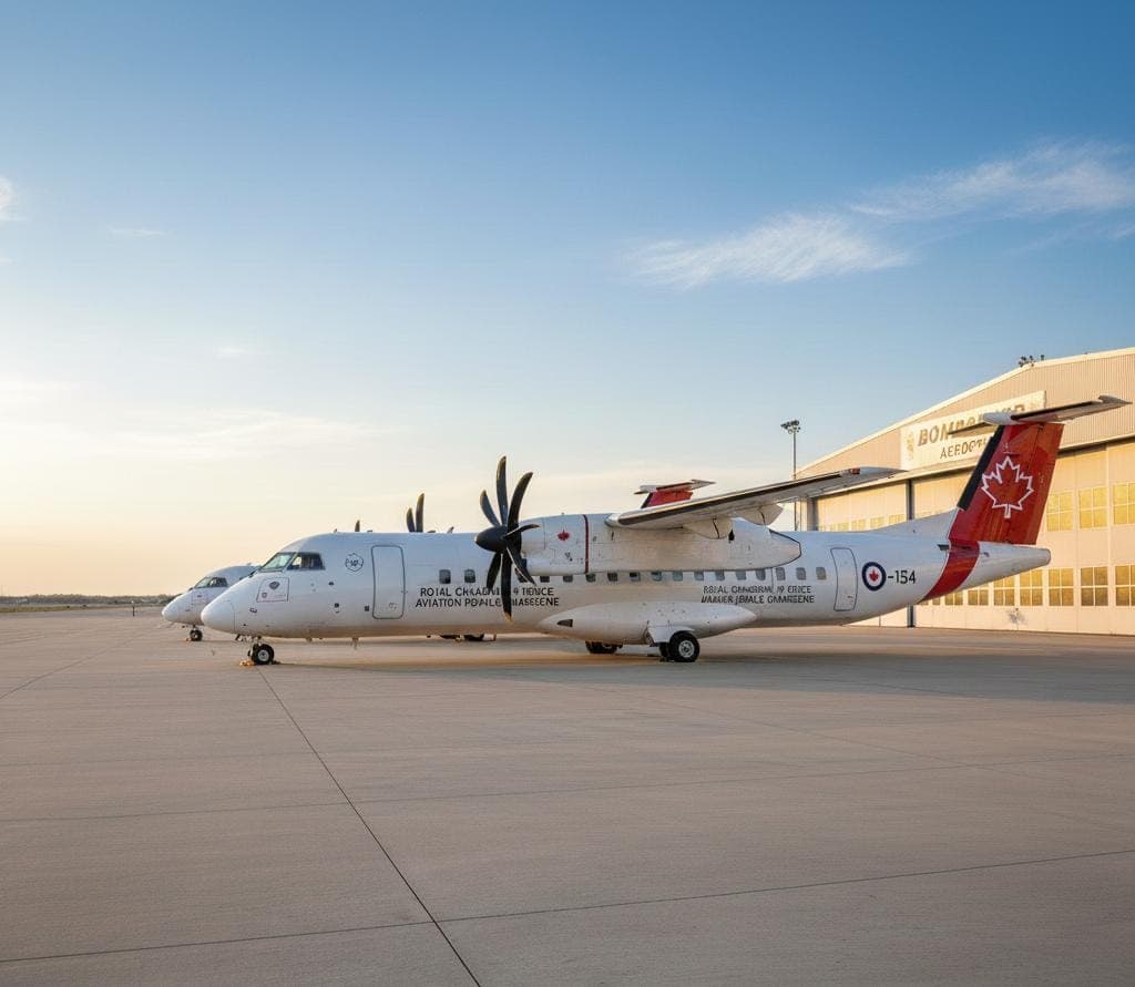 سلاح الجو الكندي يشتري ست طائرات من بومباردييه بقيمة 547 مليون دولار