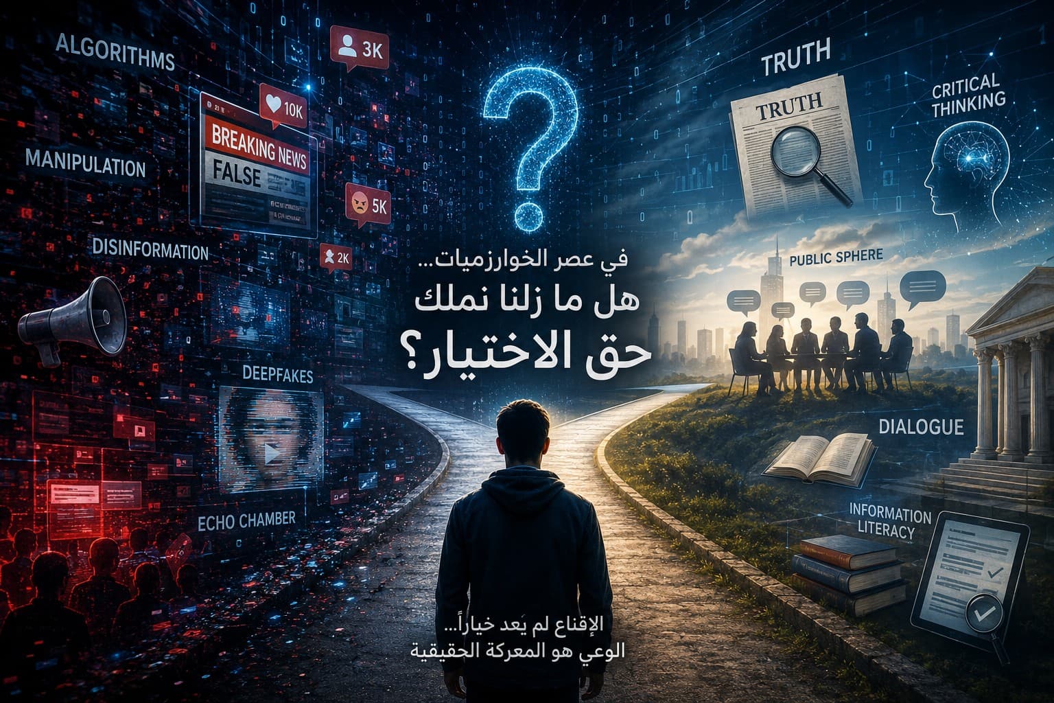 ندوة الرابطة العربية عن الخطاب الإعلامي في عصر الخوارزميات... هل ما زلنا نملك حق الاختيار؟