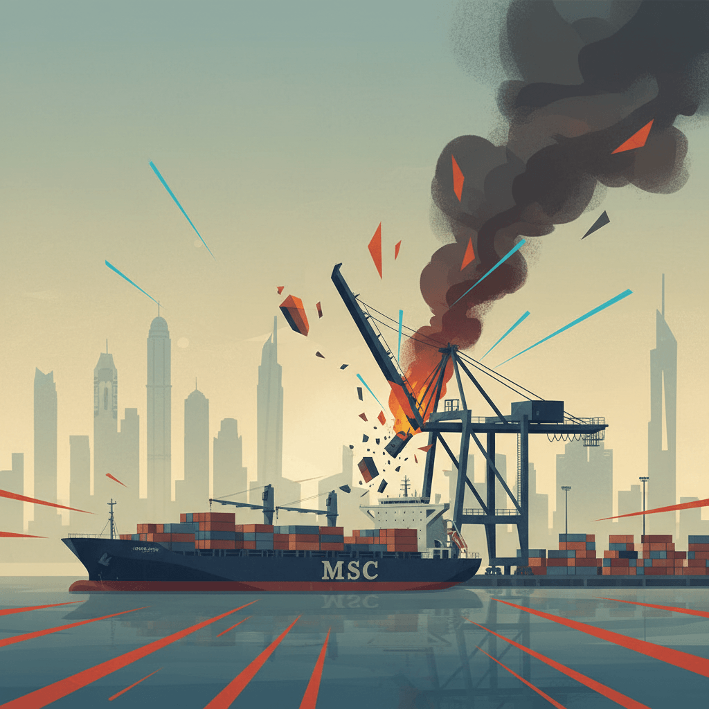 Dubai's Jebel Ali Port Temporarily Halts Operations Amid Security Concerns